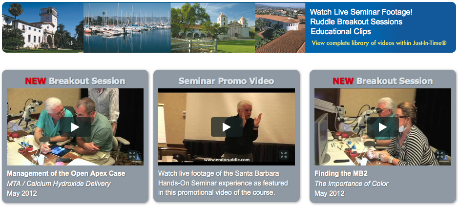 Santa Barbara Seminars Videos