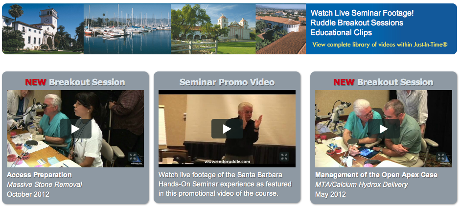 Santa Barbara Seminars Videos