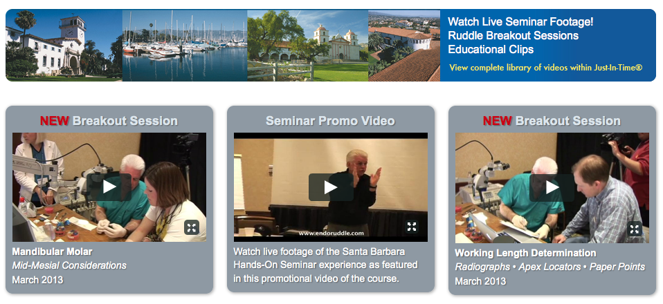 Santa Barbara Seminars Videos